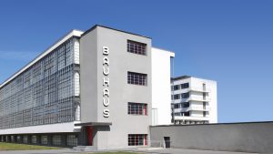 Bauhaus dessau main building in Germany